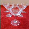 6 coupes à champagne Baccarat Modèle Nancy 9