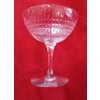 6 coupes à champagne Baccarat Modèle Nancy 13