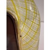 Cadre en verre de Murano jaune en filigranes 24 Cadre en verre de Murano jaune en filigranes 24