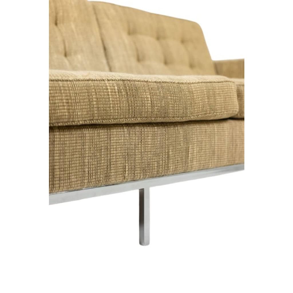 Florence Knoll, pour Knoll. Canapé et paire de fauteuils. Années 1960-70. 9