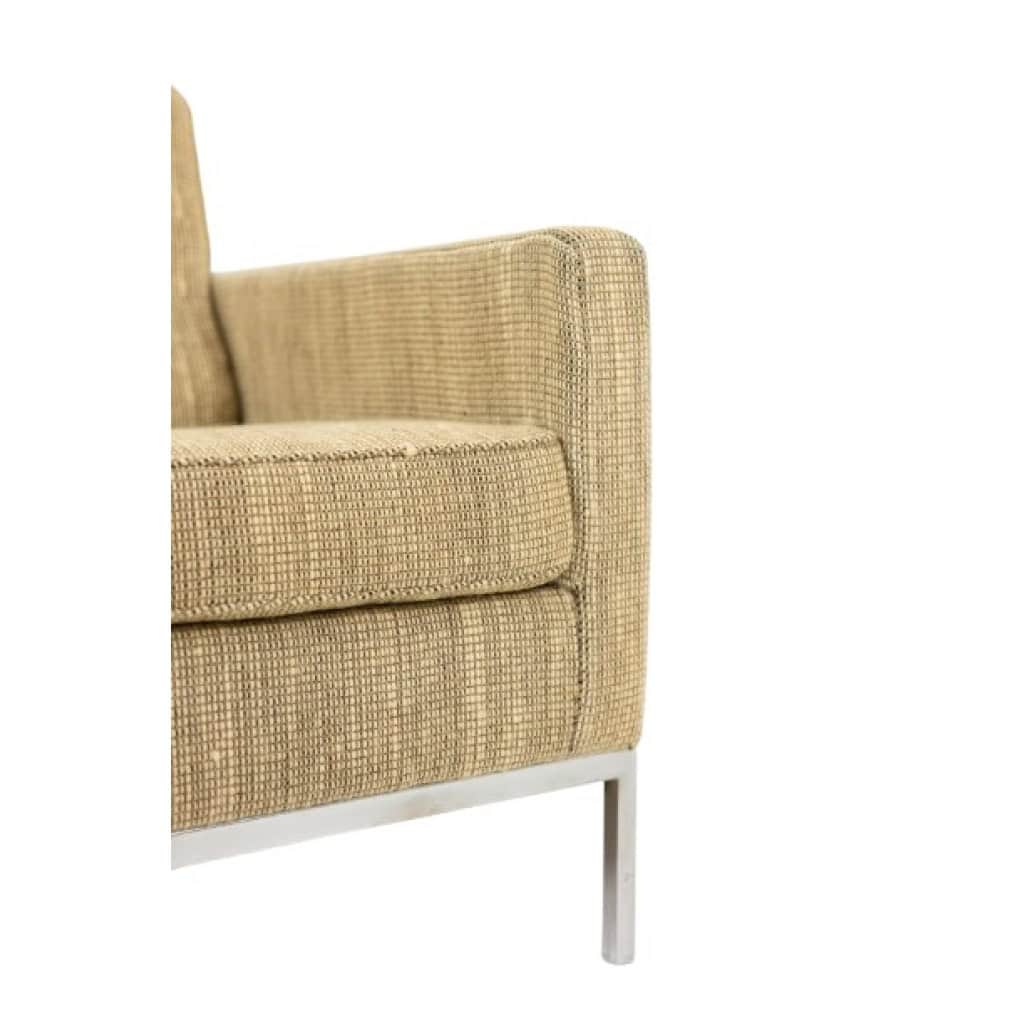 Florence Knoll, pour Knoll. Canapé et paire de fauteuils. Années 1960-70. 17
