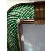 Cadre photo en verre de Murano vert olive 25