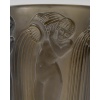 1926 René Lalique – Vase Danaïdes Verre Topaze Fumé Patiné Blanc 16
