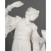 Agathon Léonard et Sèvres – Sculpture Statuette Danseuse avec Bracelet Porcelaine 18