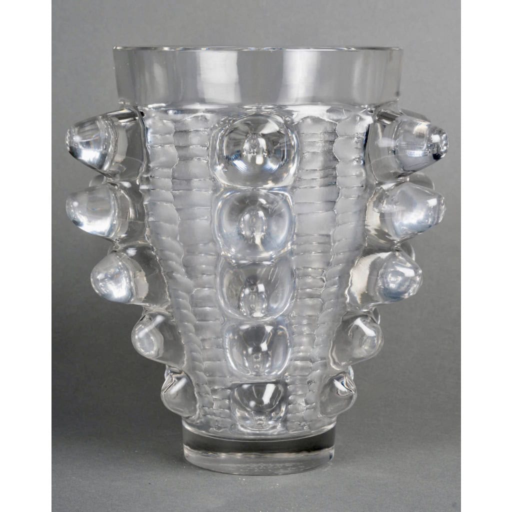 1950 Marc Lalique – Vase Paimpol Cristal Blanc pour La Marquise de Sévigné 4