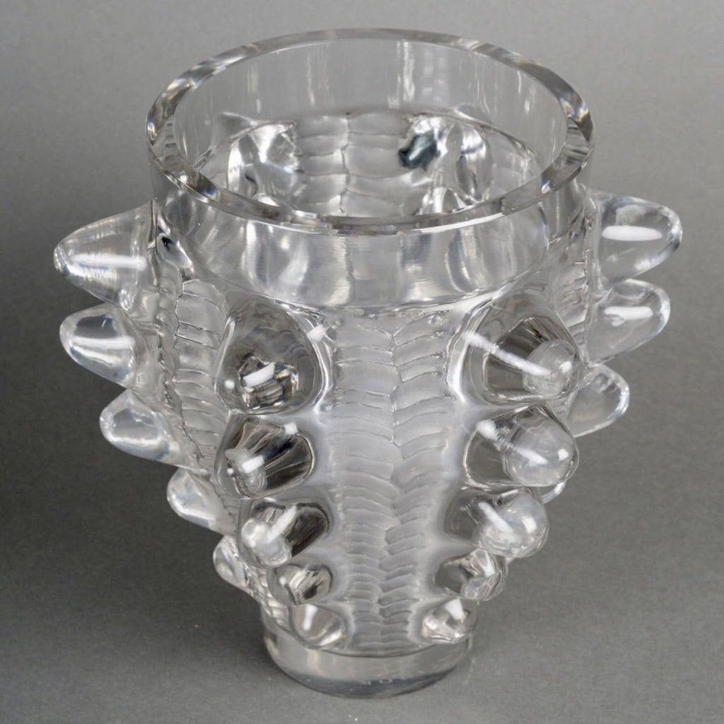 1950 Marc Lalique – Vase Paimpol Cristal Blanc pour La Marquise de Sévigné 6