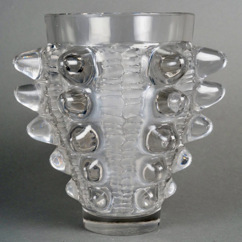 1950 Marc Lalique – Vase Paimpol Cristal Blanc pour La Marquise de Sévigné 5