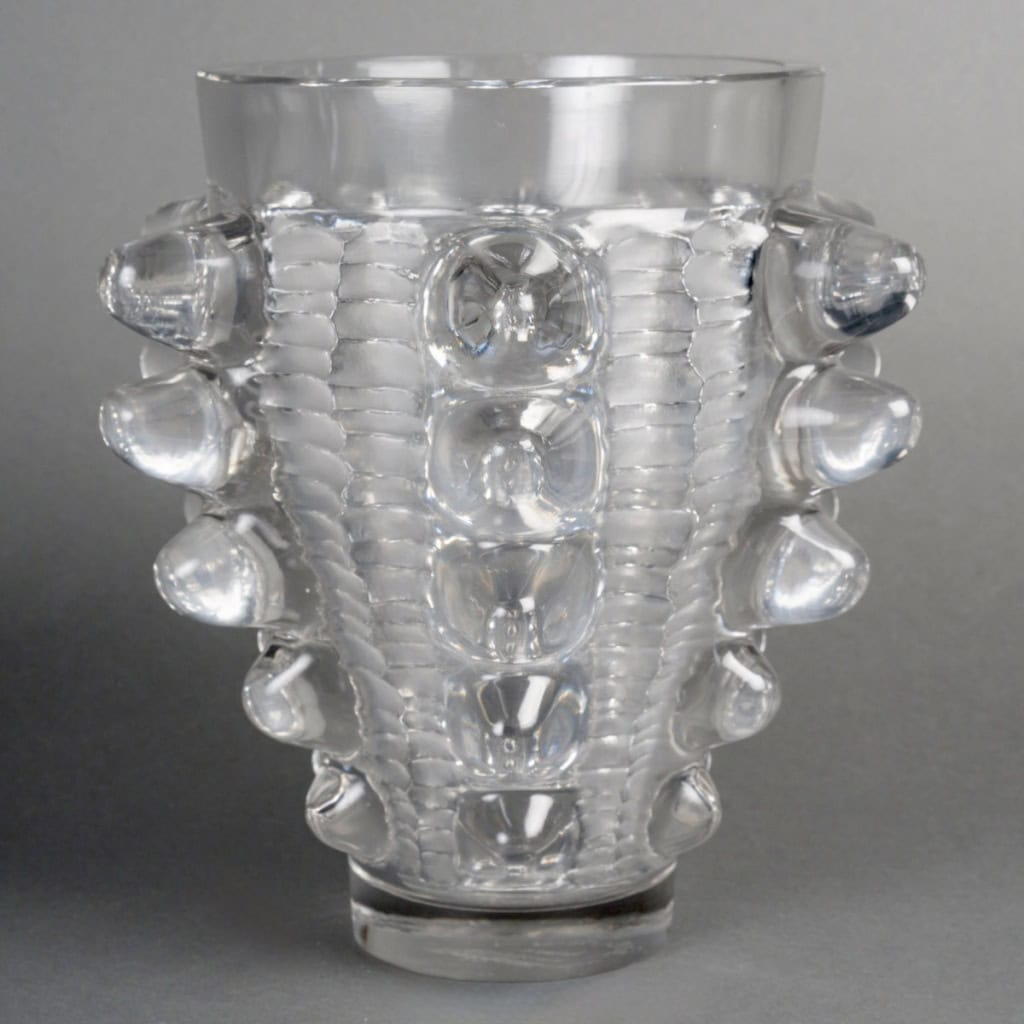 1950 Marc Lalique – Vase Paimpol Cristal Blanc pour La Marquise de Sévigné 3