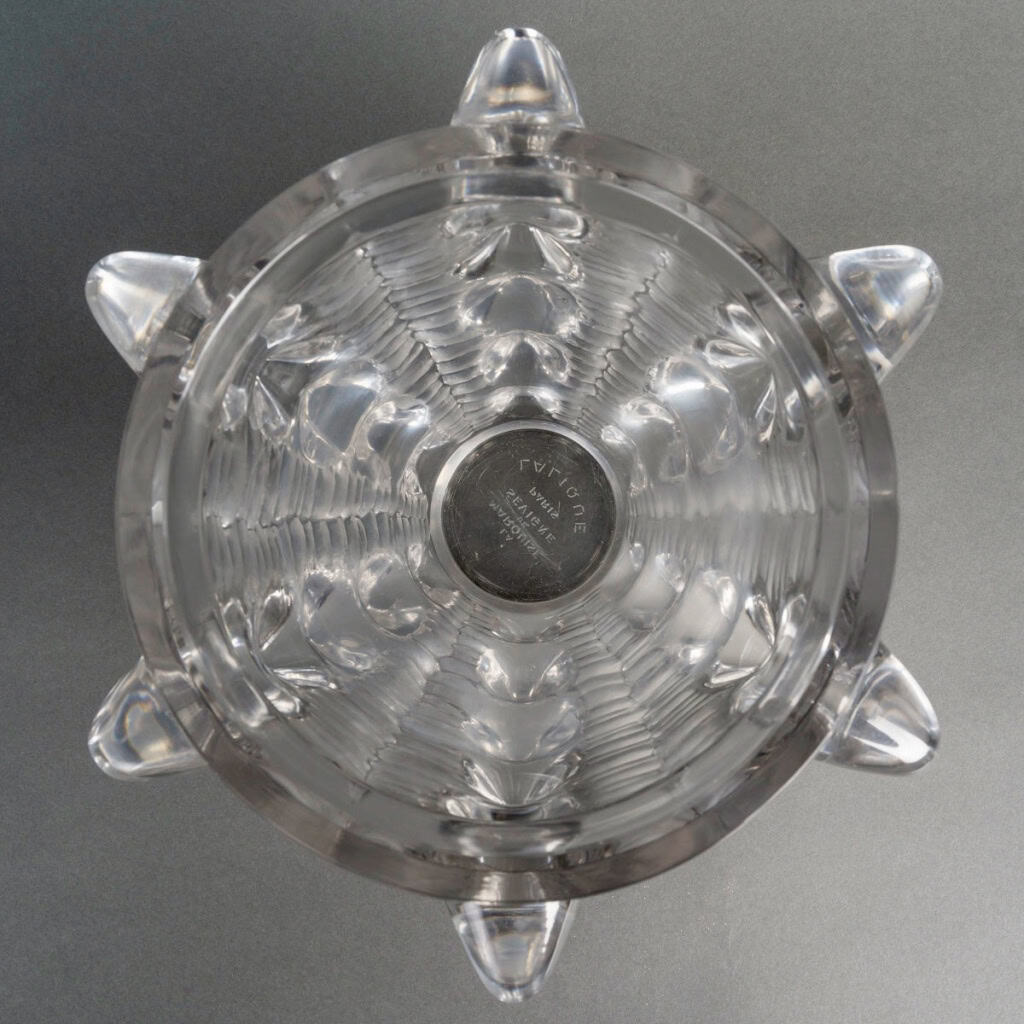 1950 Marc Lalique – Vase Paimpol Cristal Blanc pour La Marquise de Sévigné 7