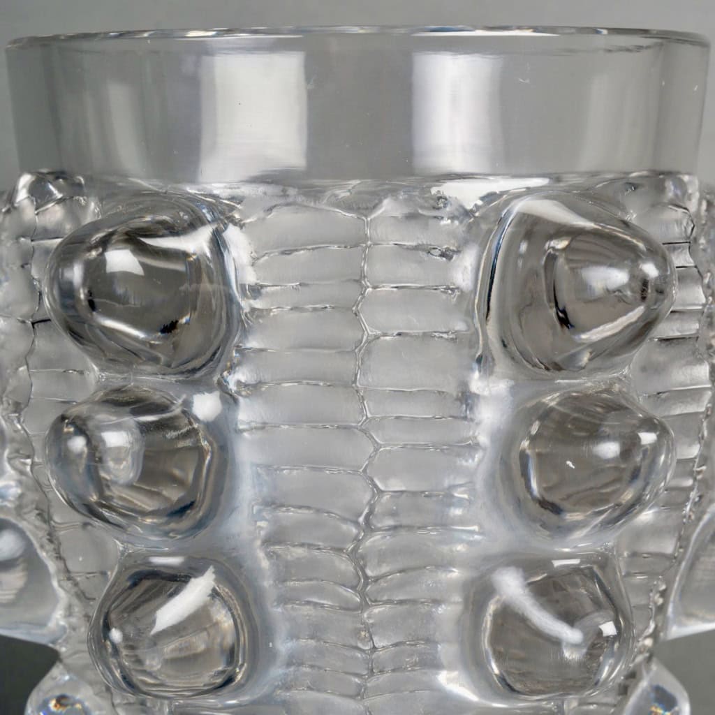 1950 Marc Lalique – Vase Paimpol Cristal Blanc pour La Marquise de Sévigné 8