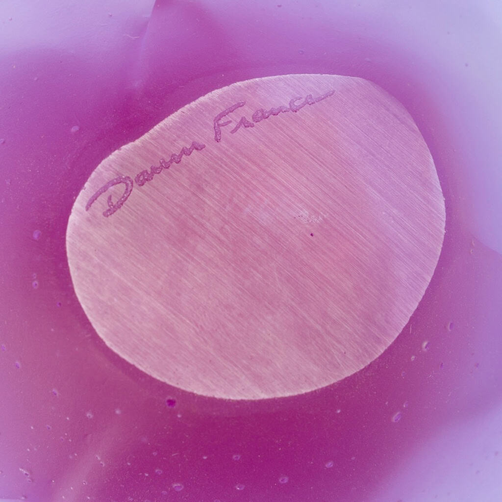 Daum France – Presse Papiers Fleur Décorative Rose Passion Cristal Rose 5