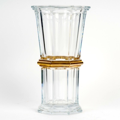 Baccarat – Vase Harcourt 1841 Cristal et Or – Edition Limitée Baccarat – Vase Harcourt 1841 Cristal et Or – Edition Limitée