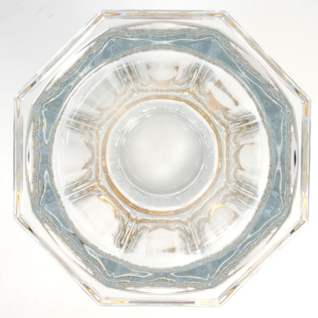 Baccarat – Vase Harcourt 1841 Cristal et Or – Edition Limitée 6