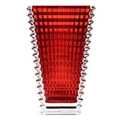 Baccarat – Vase Eye Rectangulaire L Cristal Rouge Baccarat – Vase Eye Rectangulaire L Cristal Rouge