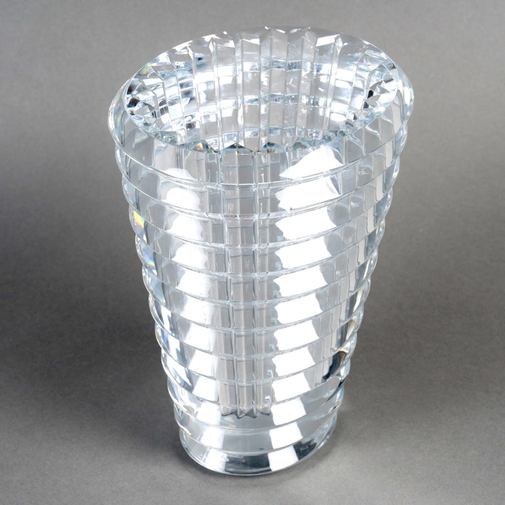 Baccarat – Vase Oval « Eye M » Cristal 5