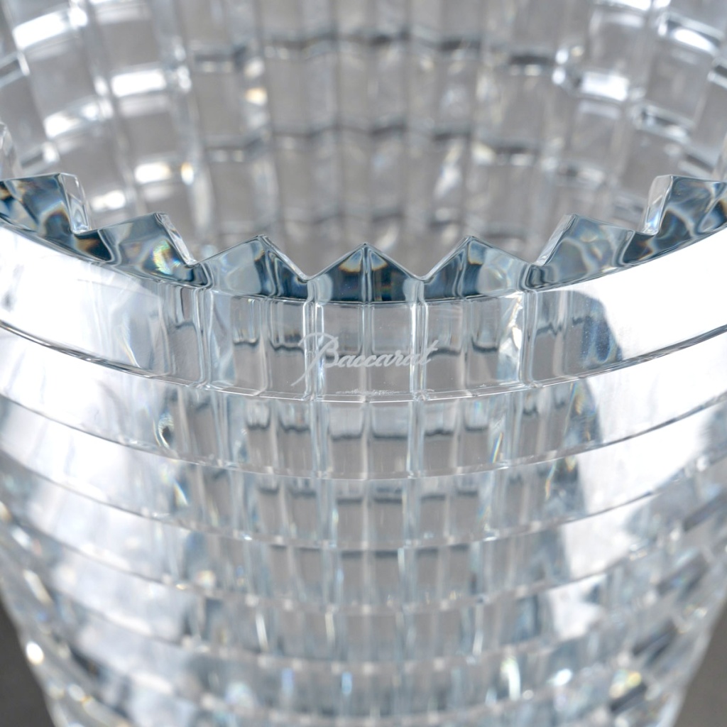 Baccarat – Vase Oval « Eye M » Cristal 8