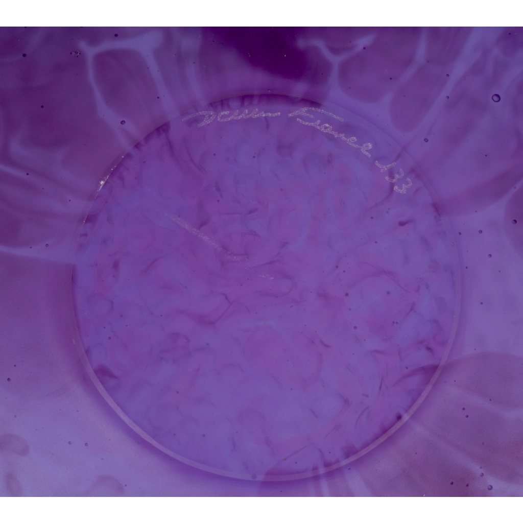 Daum France – Coupe Jardin Imaginaire Cristal – NEUF EN COFFRET 8