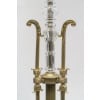 Grand Lampadaire de Style Louis XV – Bronze & Cristal 17