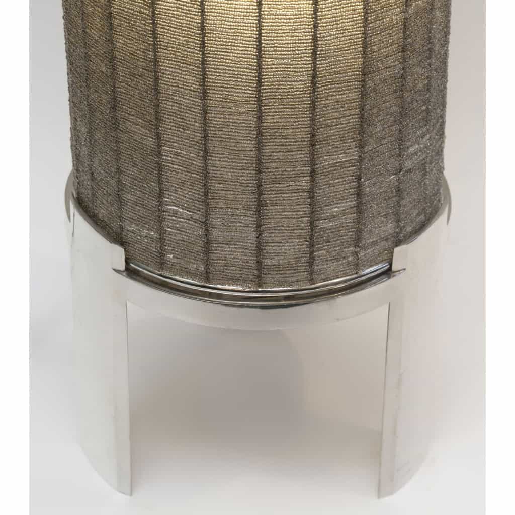 Lampadaire tubulaire tripode – Travail artisanal, années 1970 6