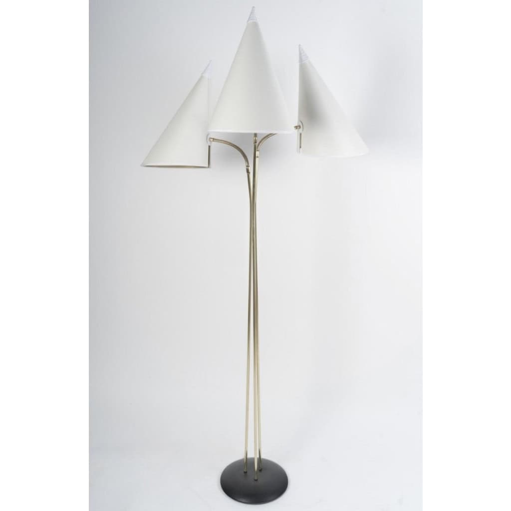 1960 Lampadaire orientable Maison Roche 8