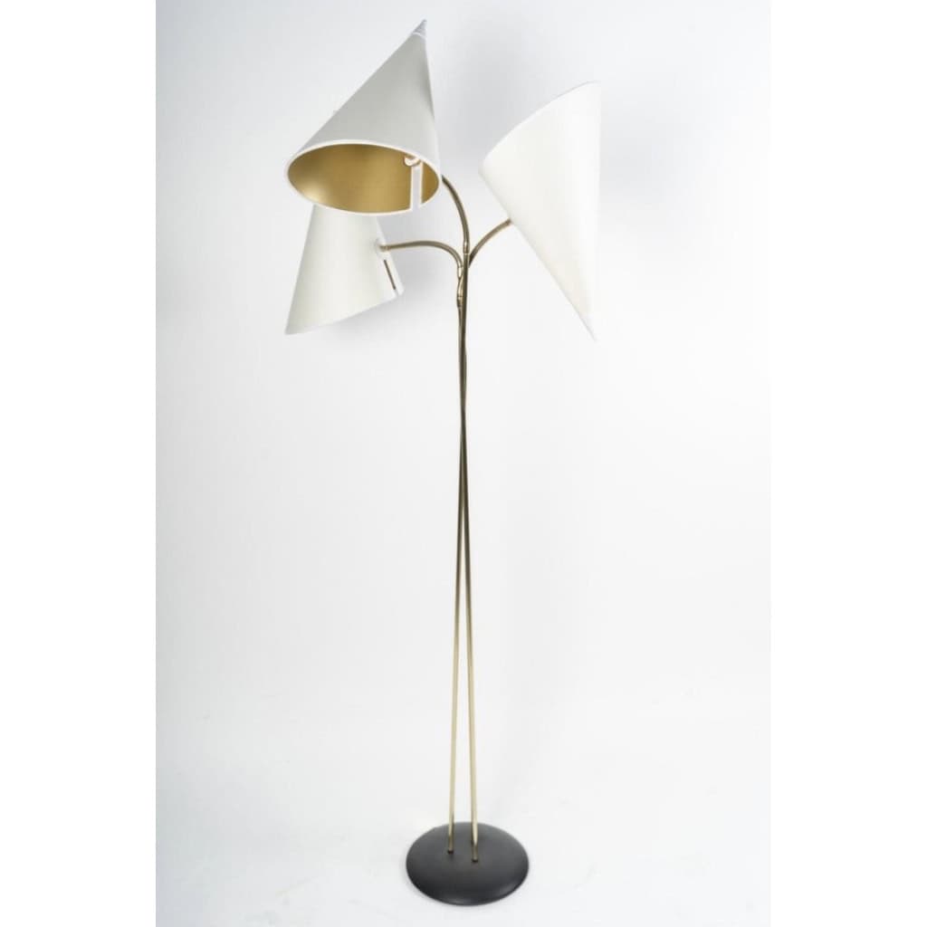 1960 Lampadaire orientable Maison Roche 4