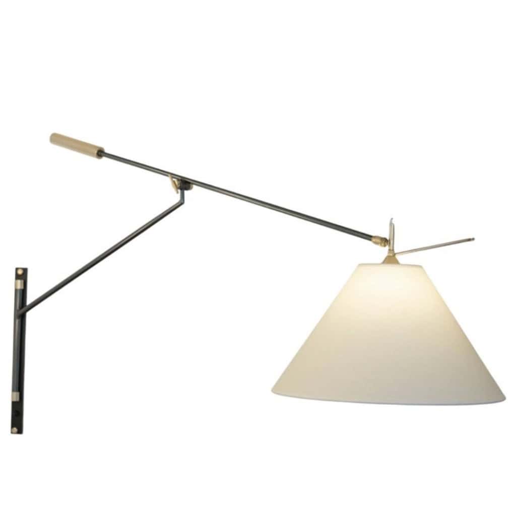 1950 Grande applique murale par Maison Arlus 3