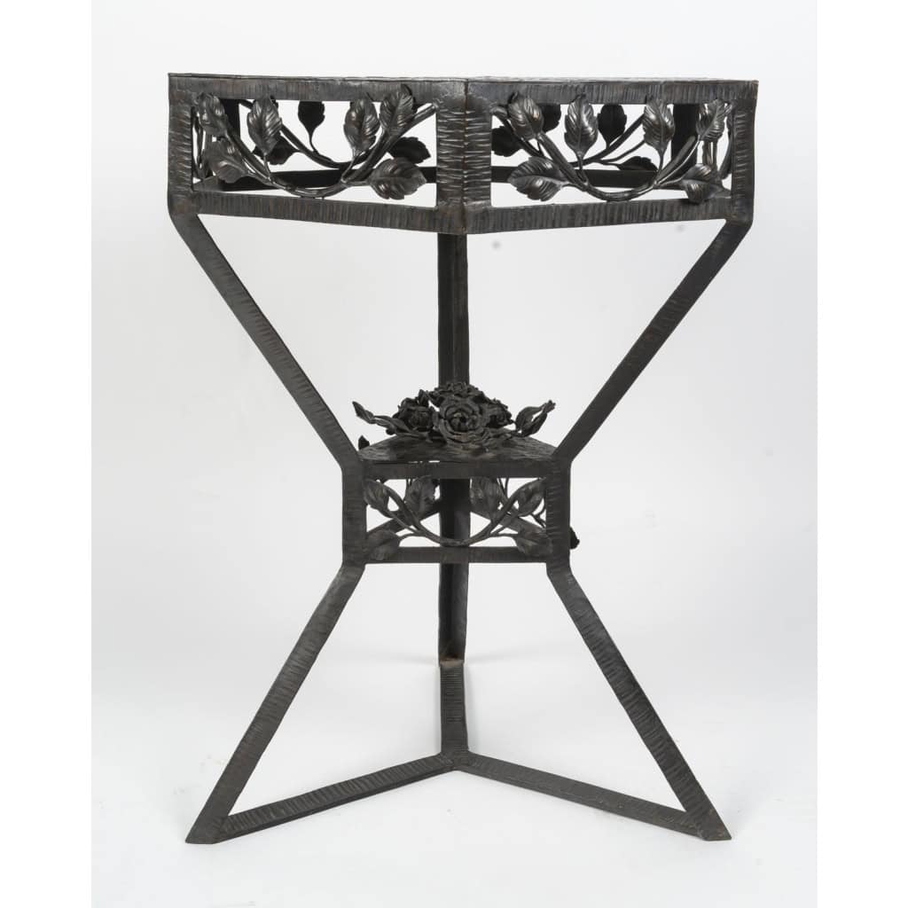 Guéridon en fer forgé, 1940 3