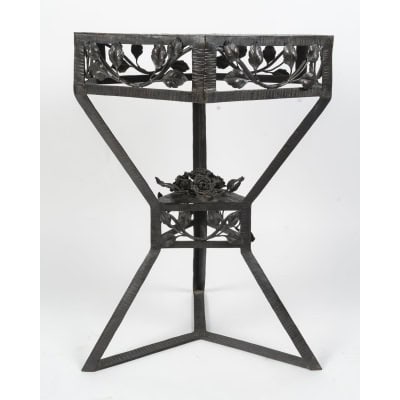 Guéridon en fer forgé, 1940 Guéridon en fer forgé, 1940