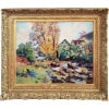 GUILLAUMIN Armand Creuse Le moulin Bouchardon en octobre 1913 Huile sur toile signée Certificat d’authenticité 21 GUILLAUMIN Armand Creuse Le moulin Bouchardon en octobre 1913 Huile sur toile signée Certificat d’authenticité 21