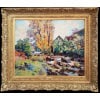 GUILLAUMIN Armand Creuse Le moulin Bouchardon en octobre 1913 Huile sur toile signée Certificat d’authenticité 24 GUILLAUMIN Armand Creuse Le moulin Bouchardon en octobre 1913 Huile sur toile signée Certificat d’authenticité 24