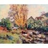 GUILLAUMIN Armand Creuse Le moulin Bouchardon en octobre 1913 Huile sur toile signée Certificat d’authenticité 23 GUILLAUMIN Armand Creuse Le moulin Bouchardon en octobre 1913 Huile sur toile signée Certificat d’authenticité 23