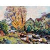 GUILLAUMIN Armand Creuse Le moulin Bouchardon en octobre 1913 Huile sur toile signée Certificat d’authenticité 37 GUILLAUMIN Armand Creuse Le moulin Bouchardon en octobre 1913 Huile sur toile signée Certificat d’authenticité 37