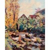 GUILLAUMIN Armand Creuse Le moulin Bouchardon en octobre 1913 Huile sur toile signée Certificat d’authenticité 35 GUILLAUMIN Armand Creuse Le moulin Bouchardon en octobre 1913 Huile sur toile signée Certificat d’authenticité 35