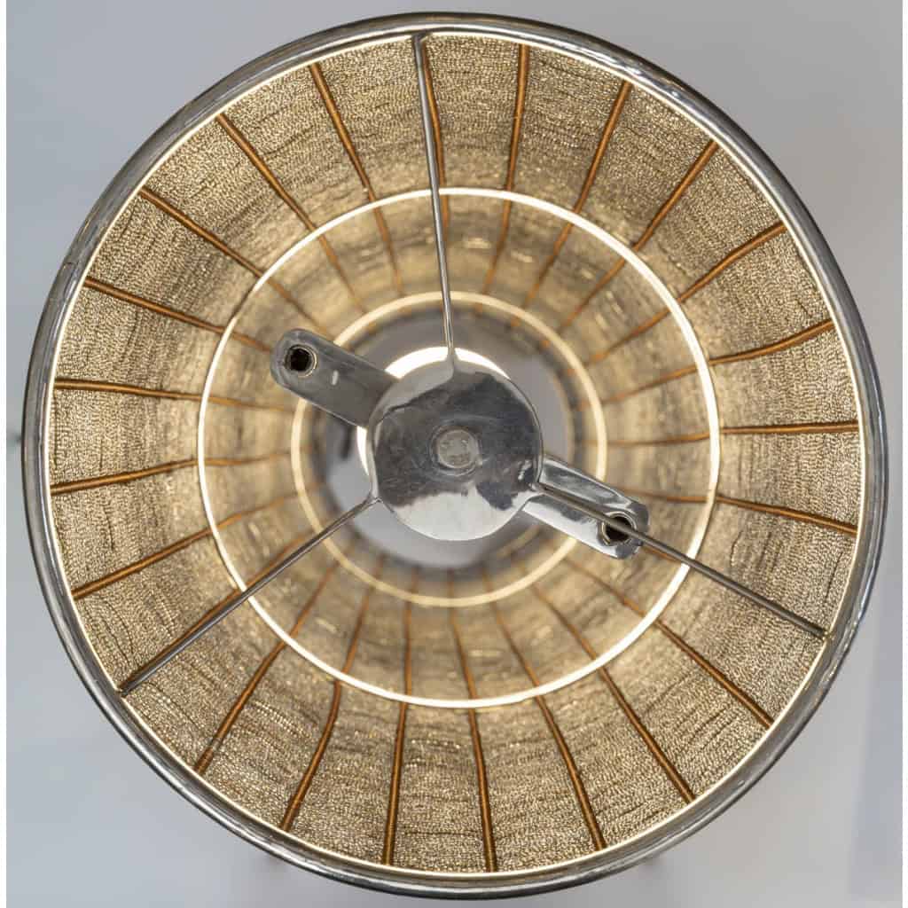 Lampadaire tubulaire tripode – Travail artisanal, années 1970 11