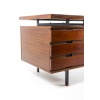 Pierre Guariche, Bureau en acajou et métal laqué, années 1960 18