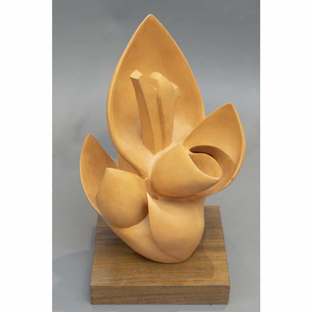 Sculpture Abstraite en Terre Cuite – Bernard Grassias 3