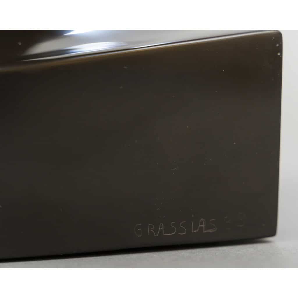 Sculpture Abstraite en Bois- Bernard Grassias 17