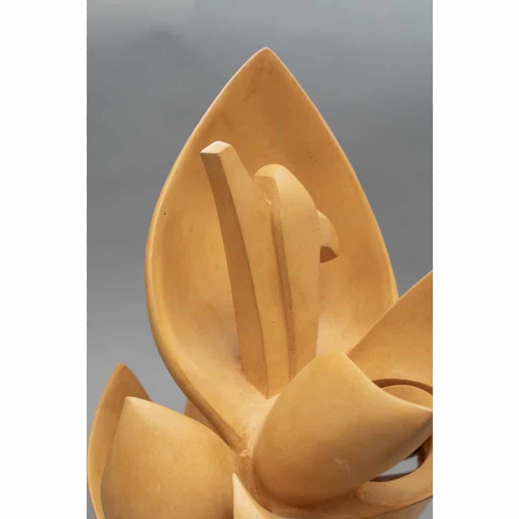 Sculpture Abstraite en Terre Cuite – Bernard Grassias 13