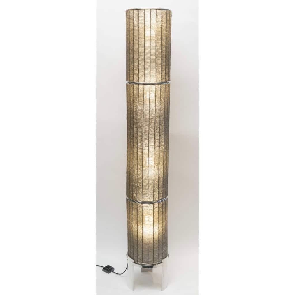 Lampadaire tubulaire tripode – Travail artisanal, années 1970 7
