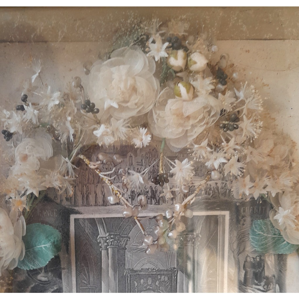 Cadre de communion en bois noirci, XIXÈME, Montpellier 4