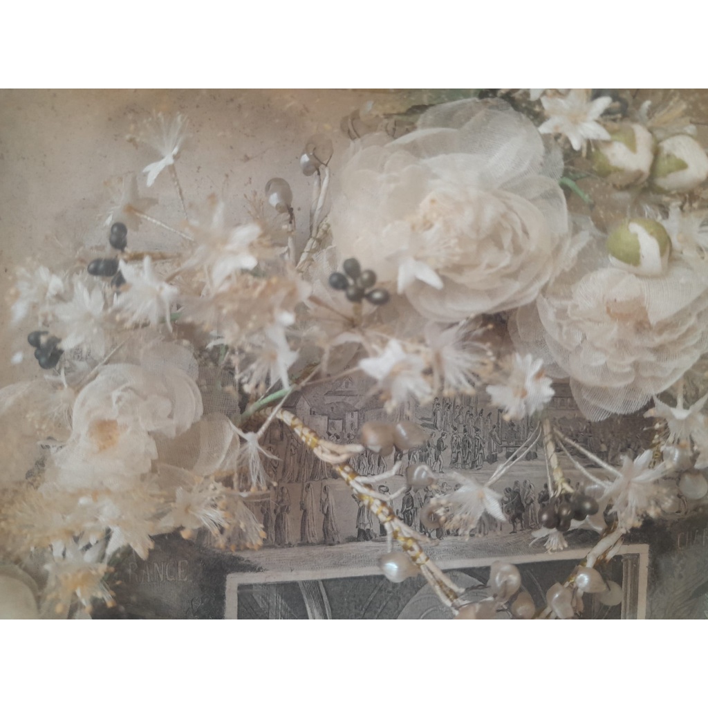 Cadre de communion en bois noirci, XIXÈME, Montpellier 8