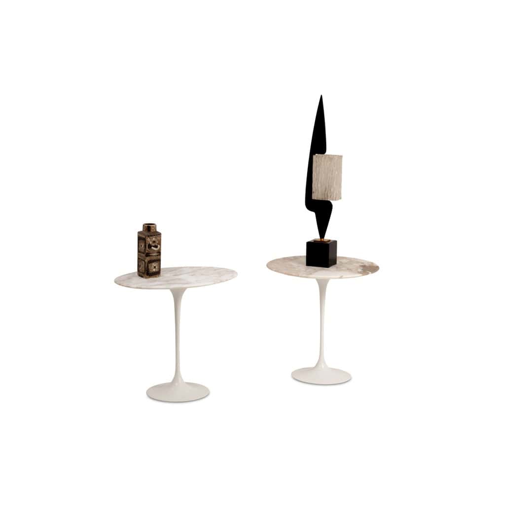 Eero Saarinen, pour Knoll International. Guéridon « Tulipe » ovale. Vers 1950 9