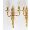 Paire d&rsquo;appliques de style Louis XVI. XIXème siècle. 8