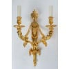 Paire d&rsquo;appliques de style Louis XVI. XIXème siècle. 9