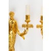 Paire d&rsquo;appliques de style Louis XVI. XIXème siècle. 10